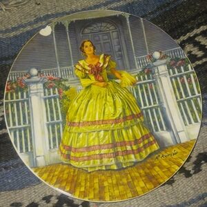 Melanie “Gone with the Wind” Collector Plate, 3rd Issue by Knowles, 1980